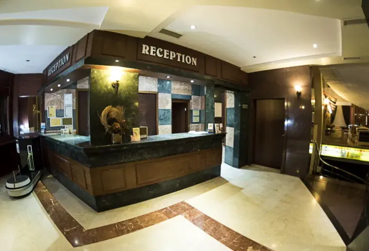 Lobby hotelu Valeri Beach