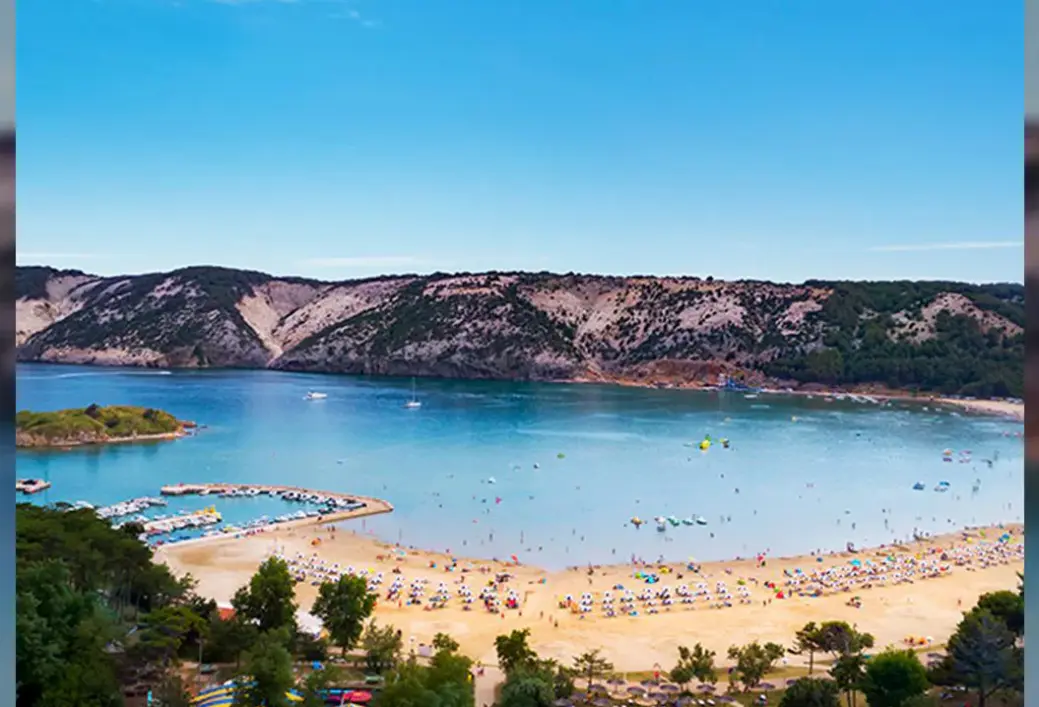 Plaża przy hotelu Veli Mel Sunny