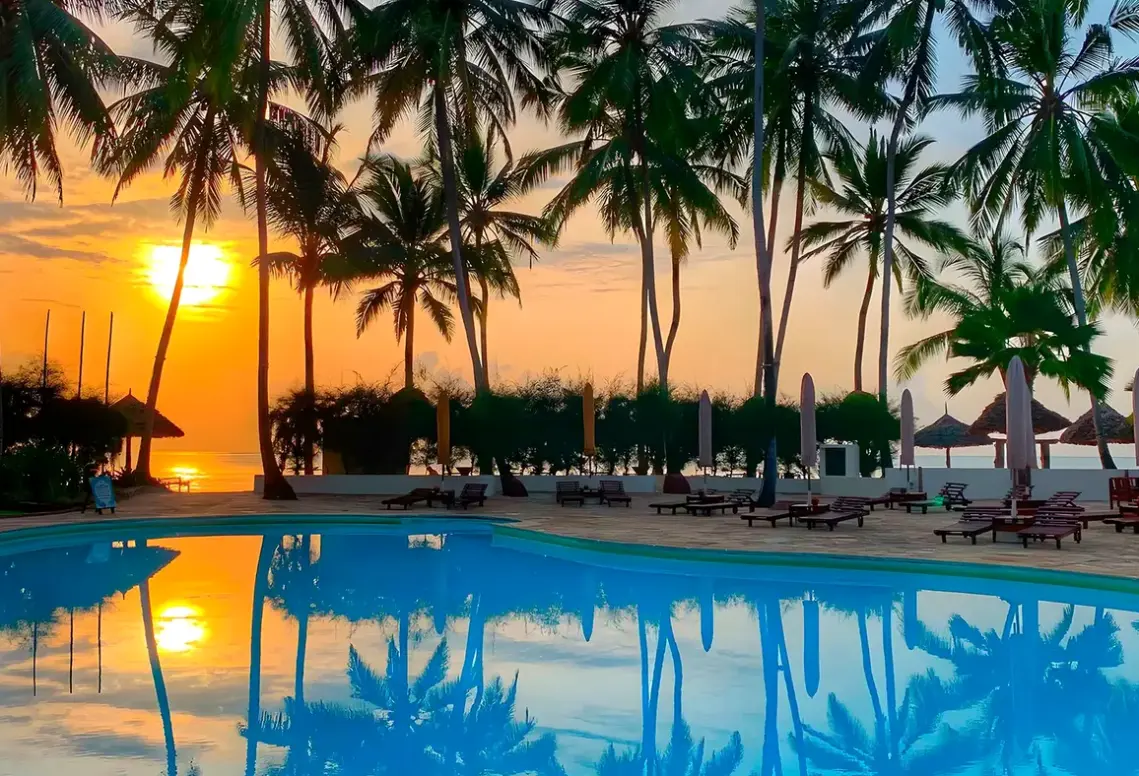 Basen w hotelu Veraclub Zanzibar Village