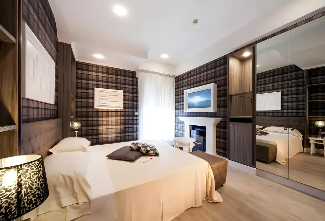 Pokój w hotelu Villa Adriatica (Rimini)