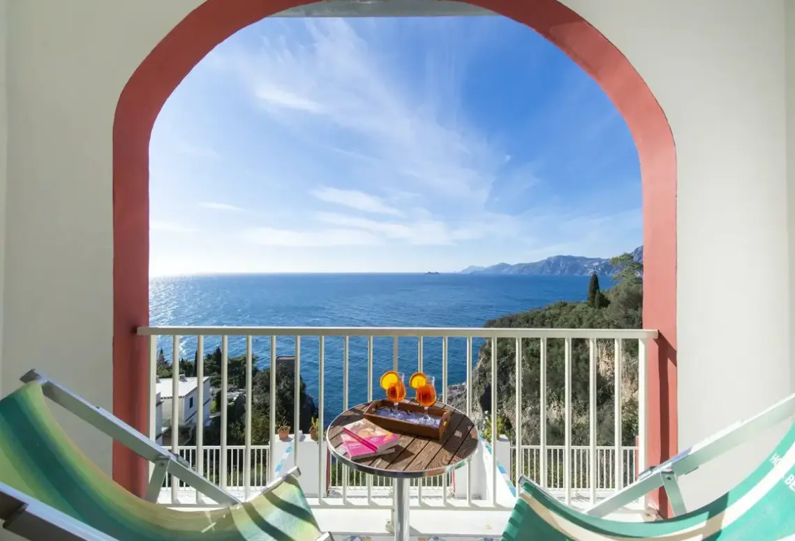 Widok z hotelu Villa Bella Vista