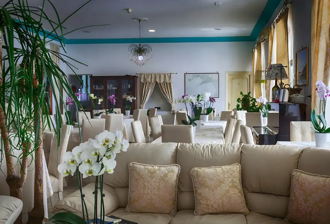 Lobby hotelu Villa Bella Vista