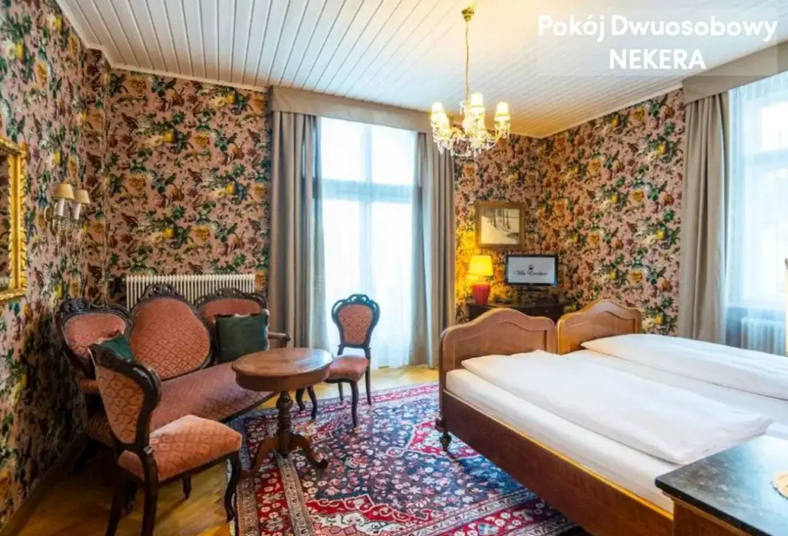 Pokój w hotelu Villa Excelsior