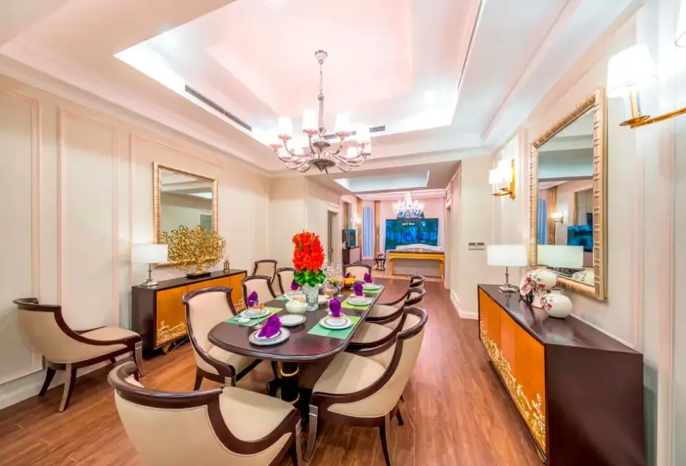 Restauracja i jedzenie w hotelu Vinpearl Discovery Wonderworld Phu Quoc