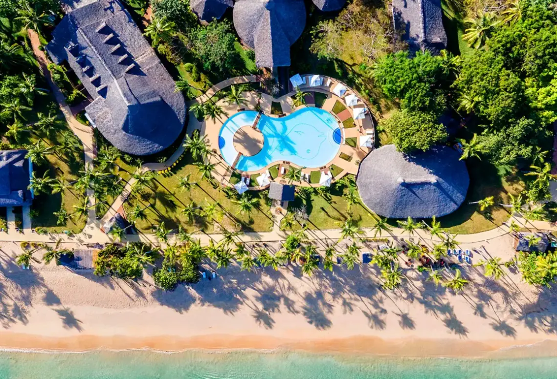 Basen w hotelu Voi Amarina (Nosy Be)