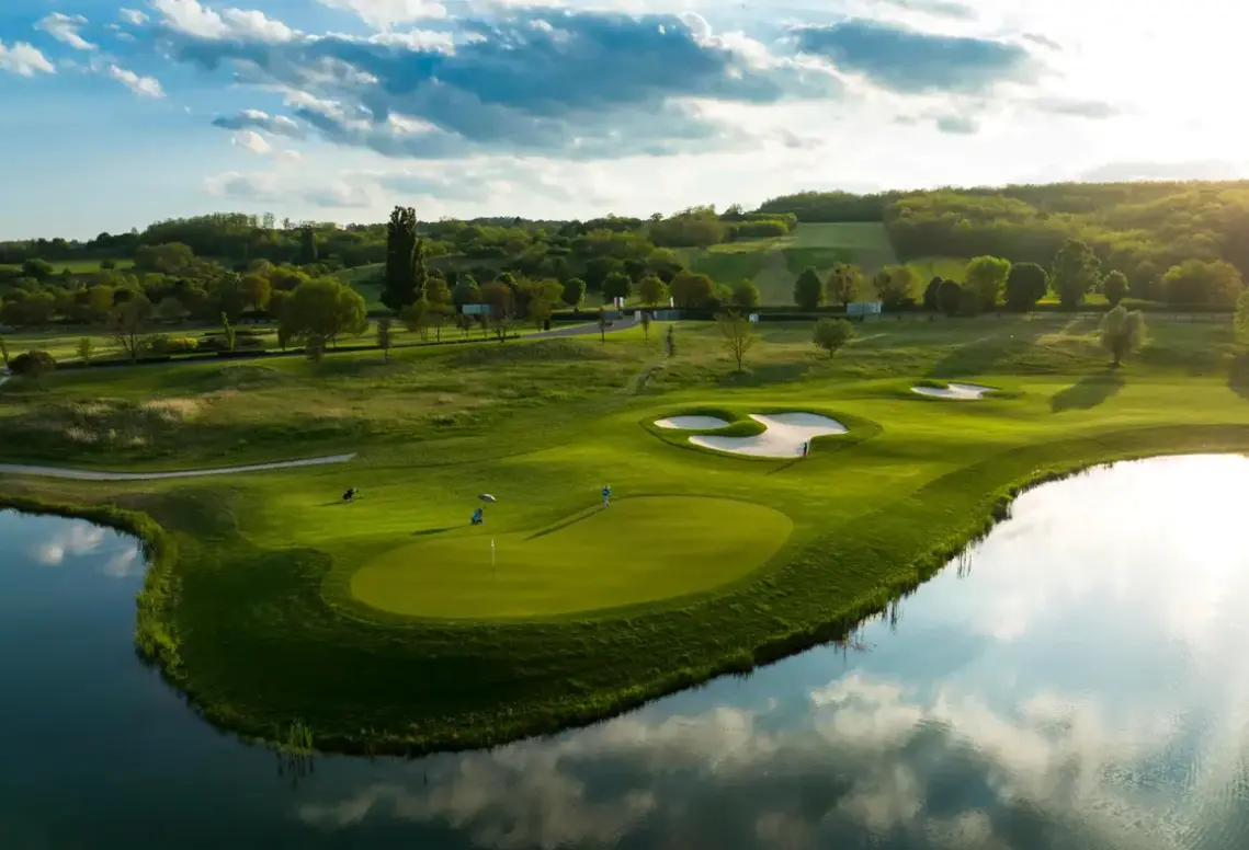 Widok z hotelu Zala Springs Health & Golf Resort (Balaton)