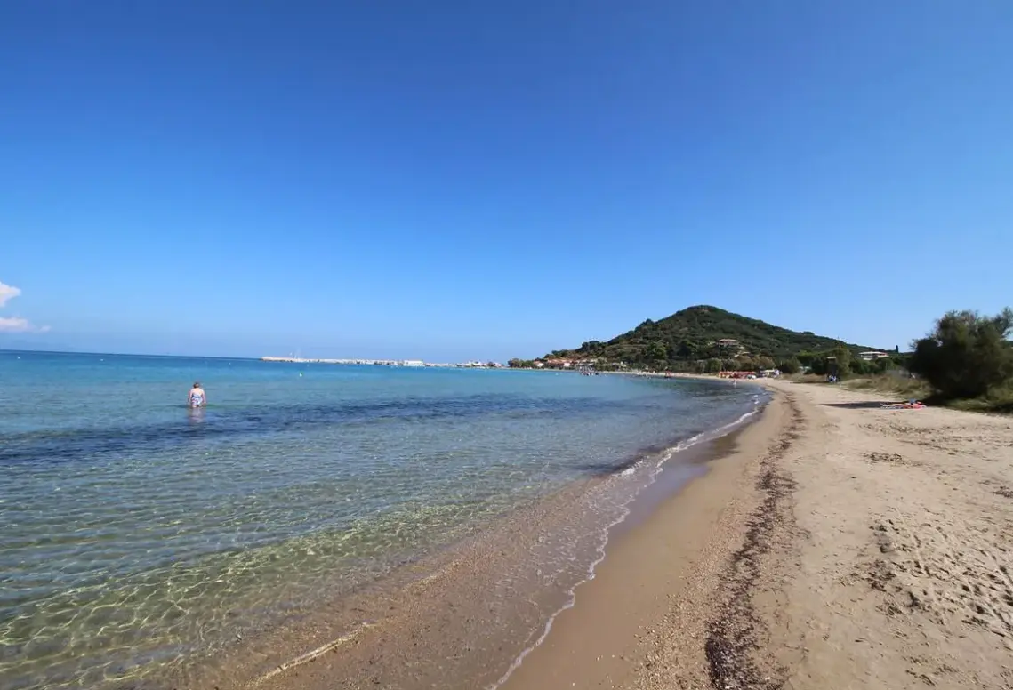 Plaża przy hotelu Zante Village