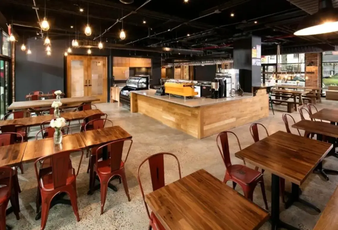Restauracja i jedzenie w hotelu 1080 Brooklyn