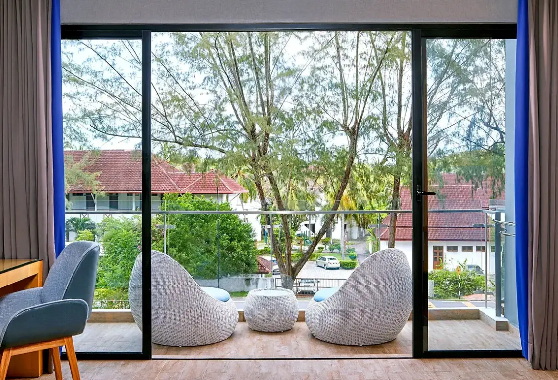 Widok z hotelu Aloft Langkawi Pantai Tengah