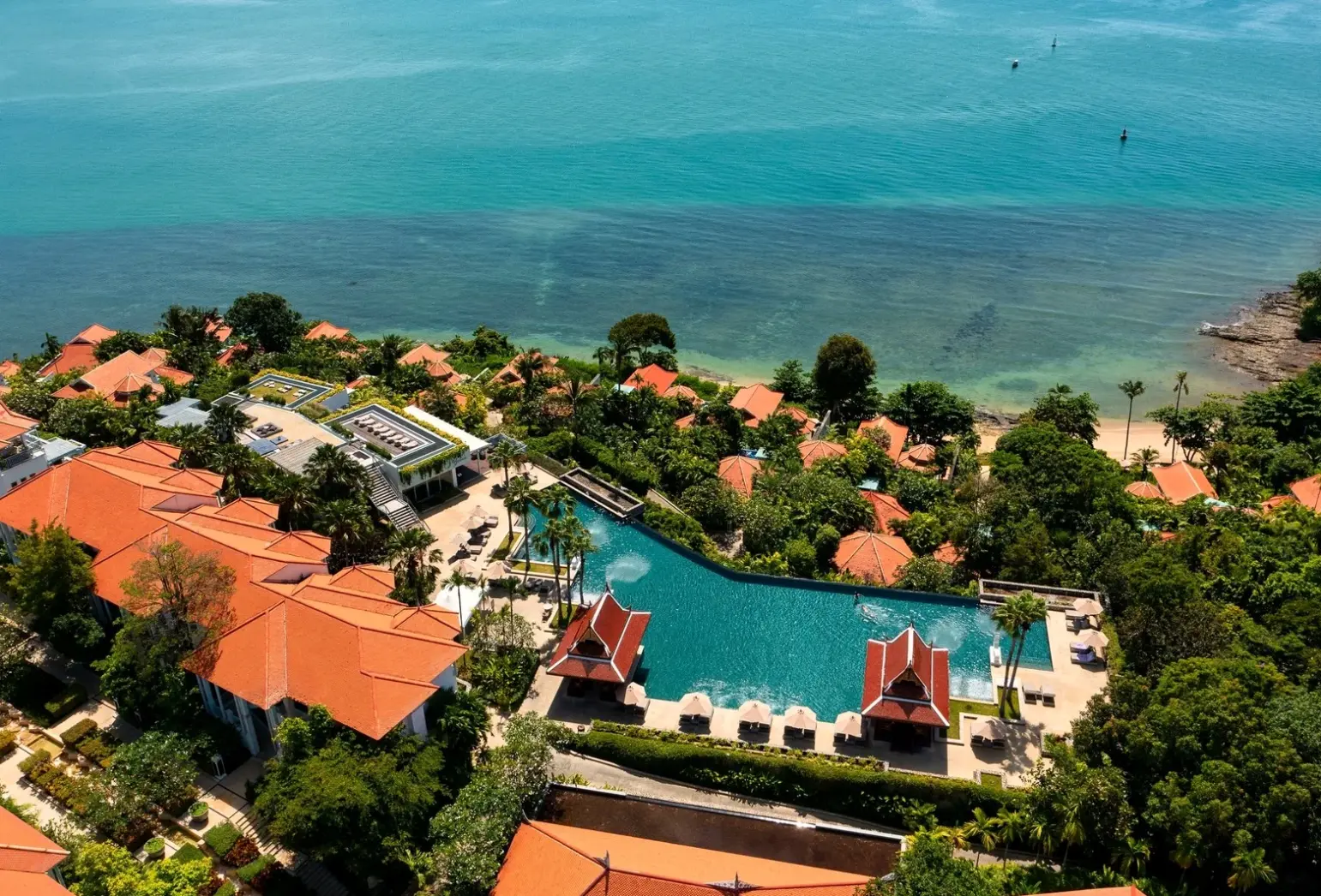 Basen w hotelu Amatara Welleisure Resort