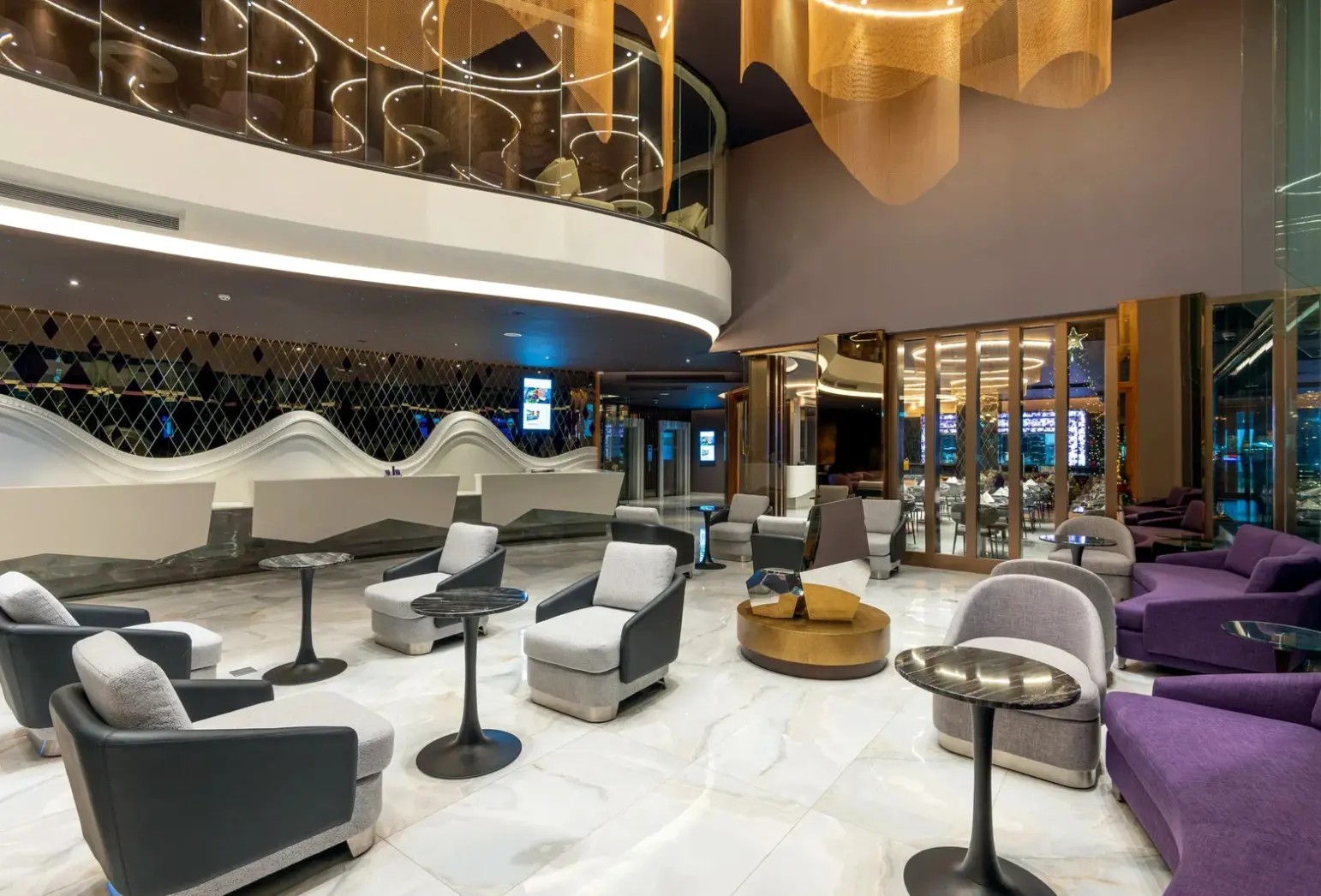 Lobby hotelu Amethyst Hotel Pattaya
