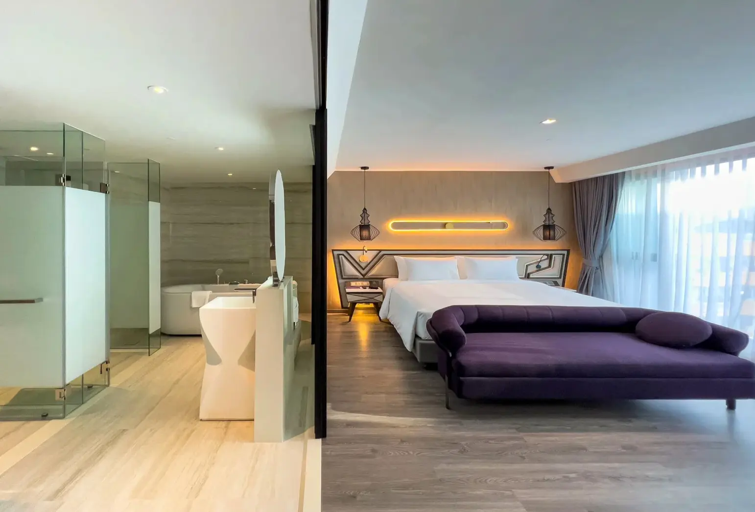 Pokój w hotelu Amethyst Hotel Pattaya