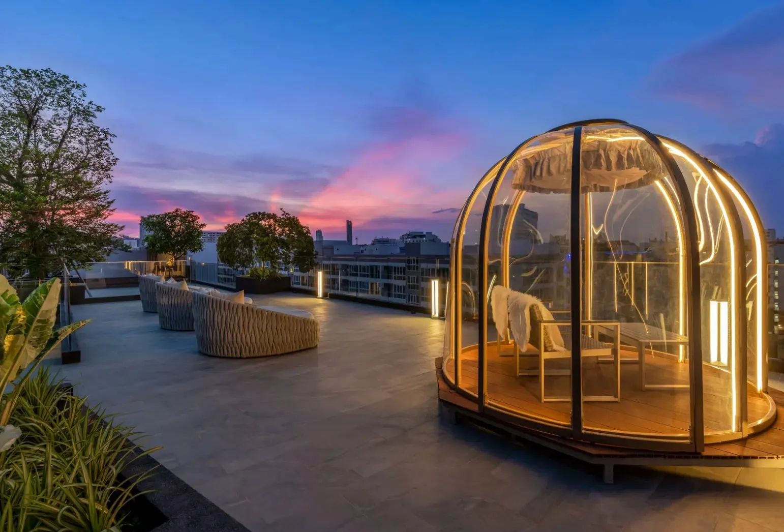 Widok z hotelu Amethyst Hotel Pattaya