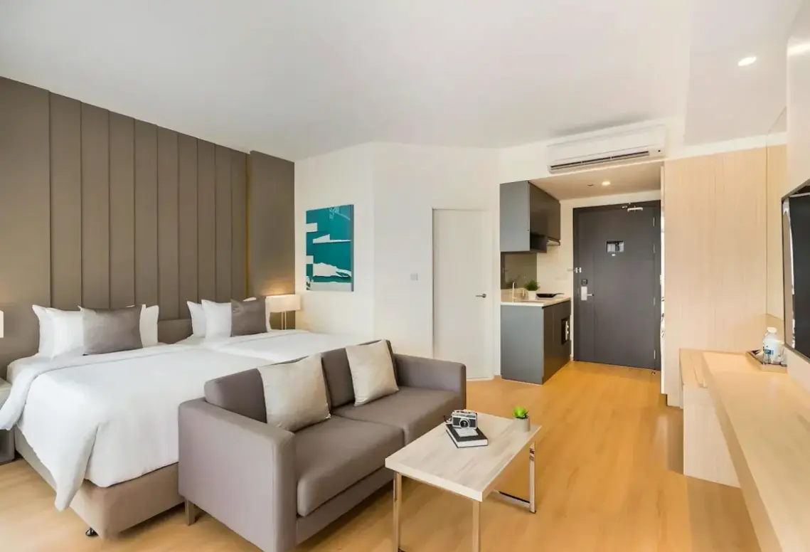 Pokój w hotelu Arden Hotel and Residence