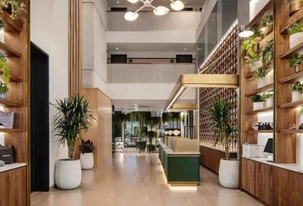 Lobby hotelu Arlo Midtown Times Square Hotel