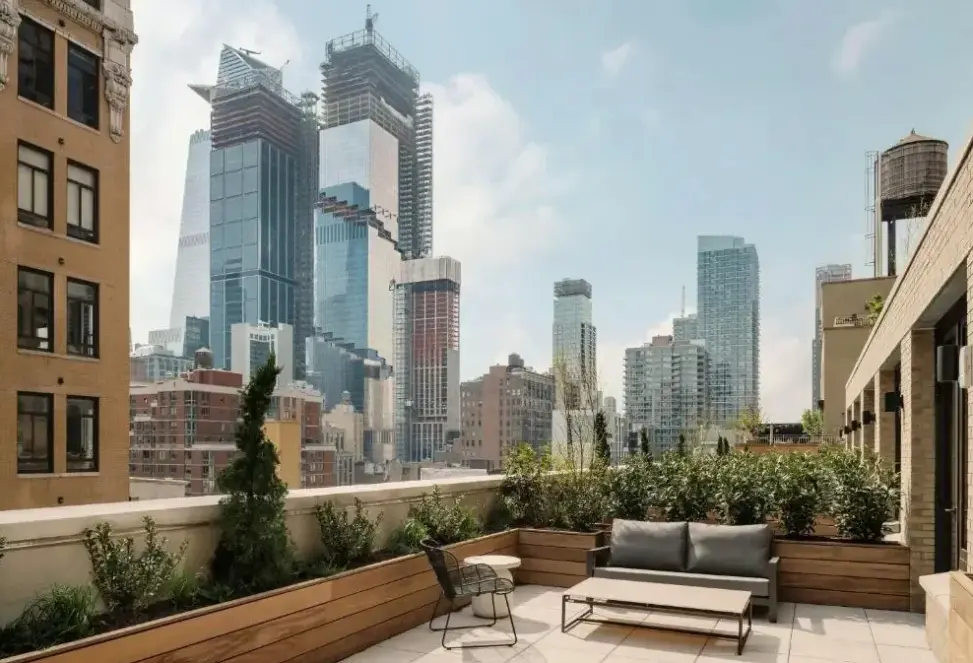 Widok z hotelu Arlo Midtown Times Square Hotel