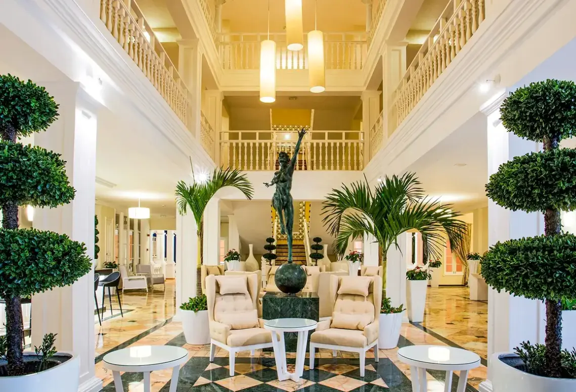 Lobby hotelu Bahia Principe Grand Samana