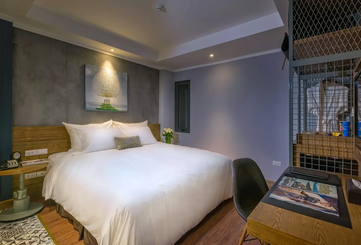Pokój w hotelu Bespoke Trendy Hotel Hanoi