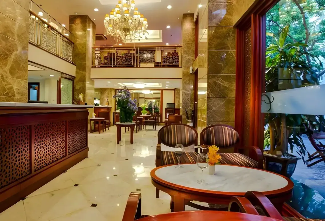 Lobby hotelu Conifer Boutique Hotel