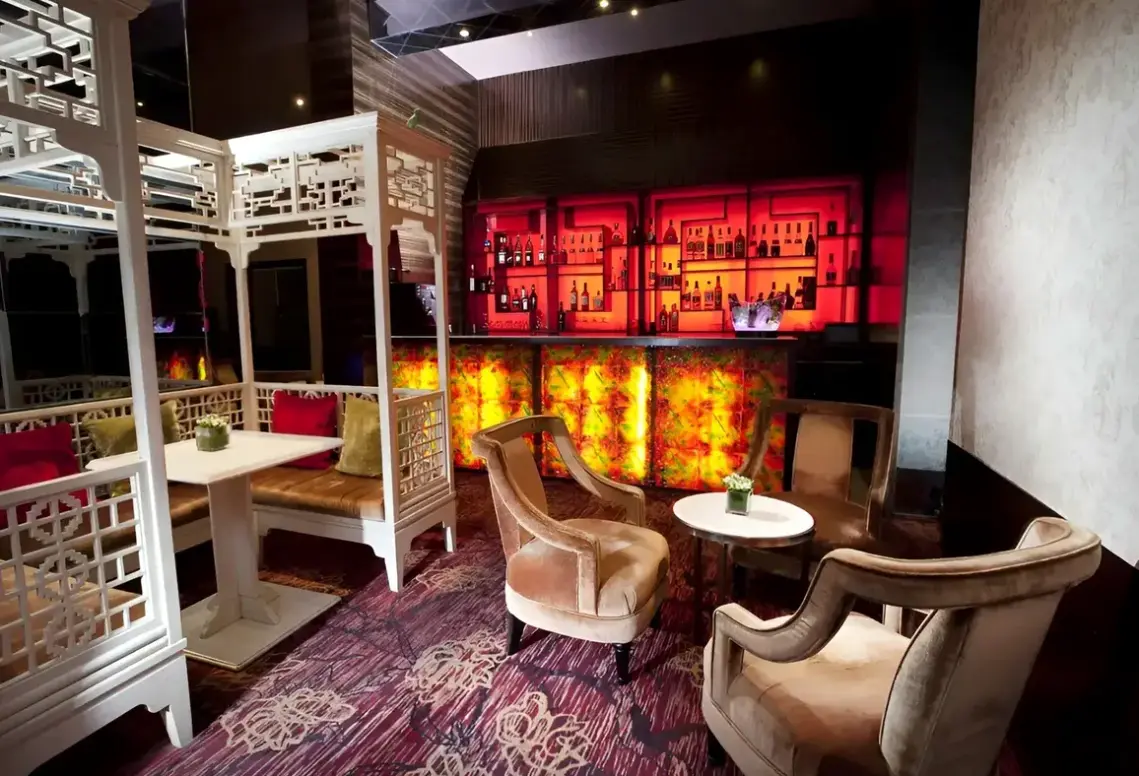 Lobby hotelu Dorsett Shanghai