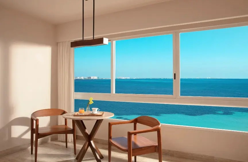 Widok z hotelu Dreams Sands Cancun Resort & Spa