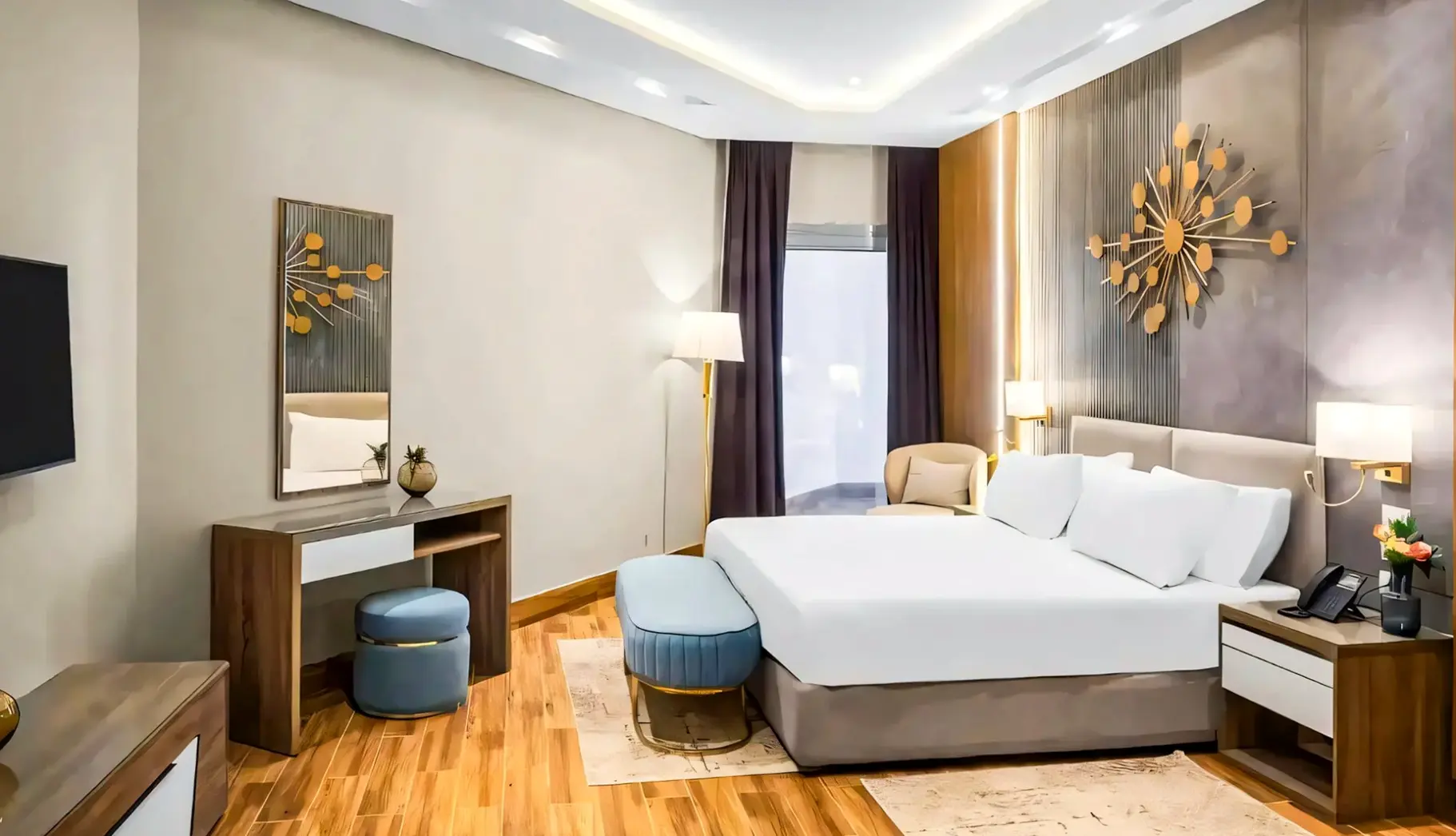 Pokój w hotelu Gewan Palace, New Alamein