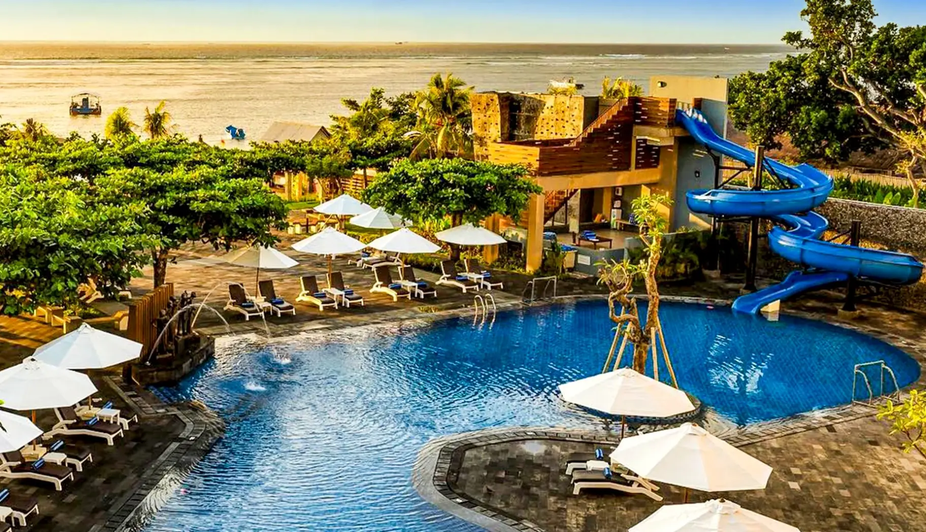 Basen w hotelu Grand Mirage Resort & Thalasso Bali