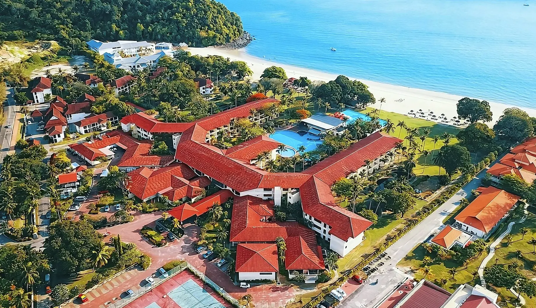 Obiekt hotelu Holiday Villa Resort & Beachclub