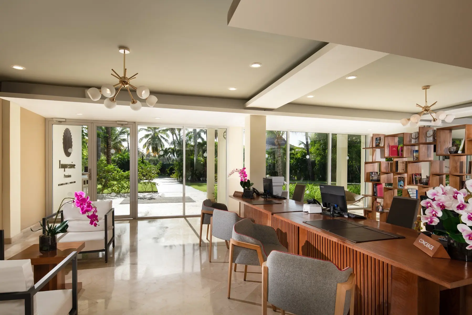 Lobby hotelu Impressive Premium Punta Cana