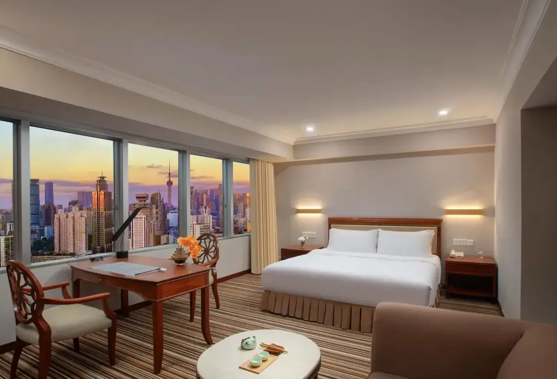 Pokój w hotelu Jin Jiang Tower