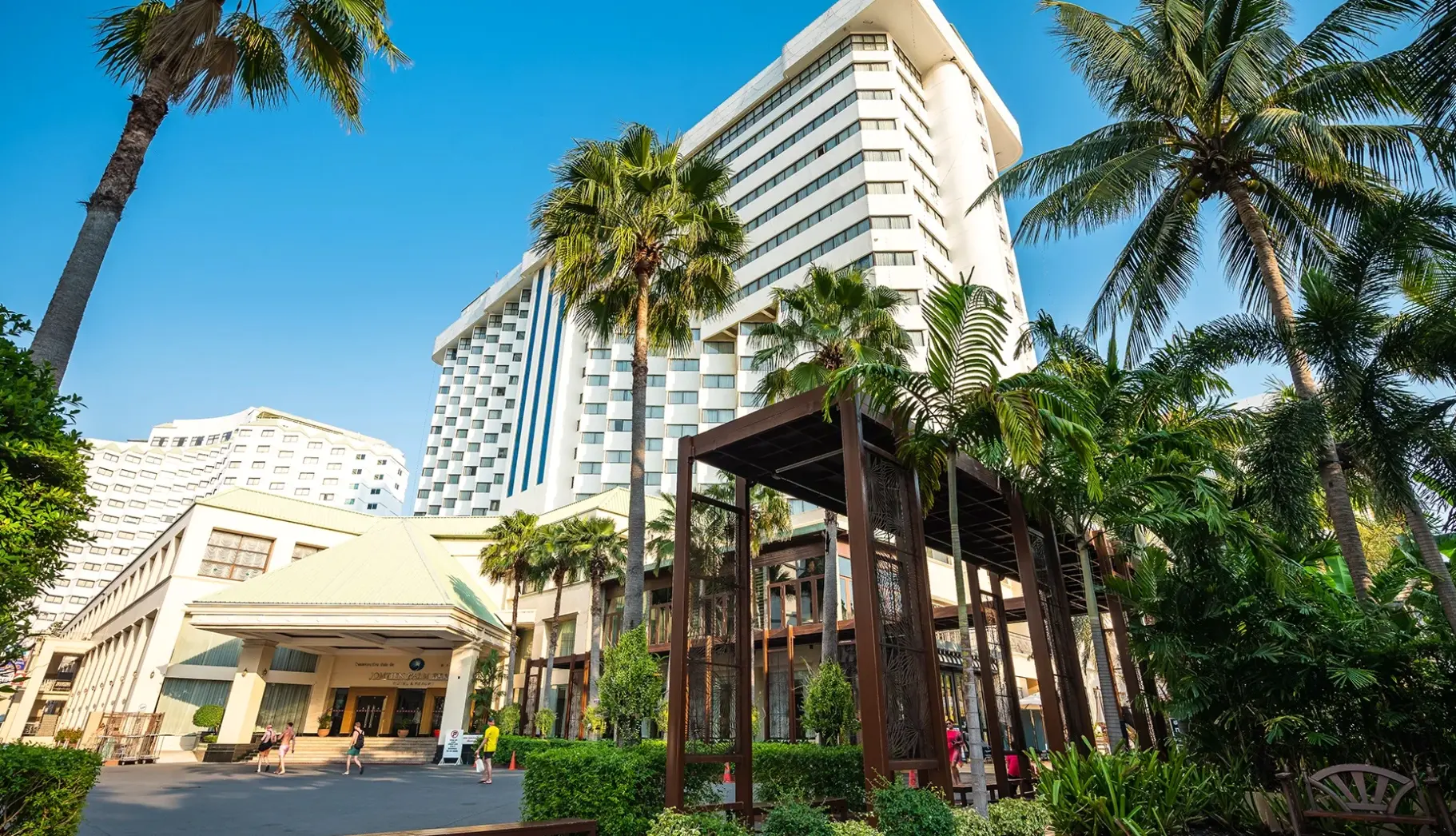 Obiekt hotelu Jomtien Palm Beach & Resort
