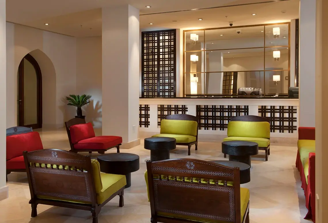 Lobby hotelu Juweira Boutique
