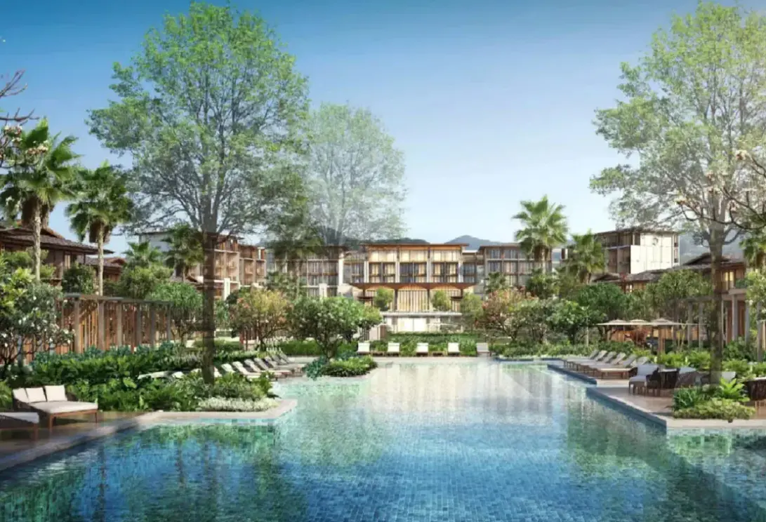 Basen w hotelu Khao Lak Marriott Beach Resort & Spa