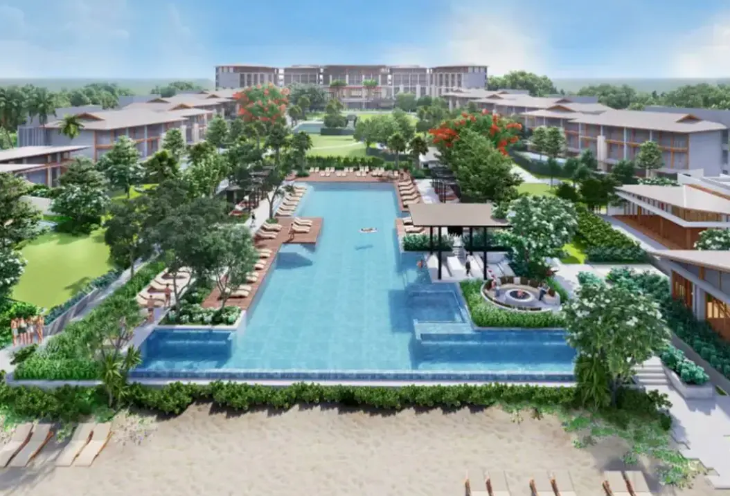 Basen w hotelu Khao Lak Marriott Beach Resort & Spa