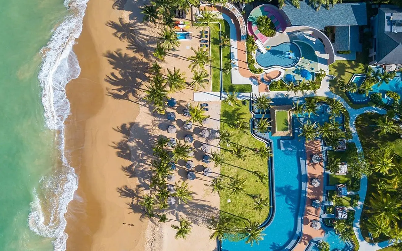 Obiekt hotelu La Flora Khao Lak