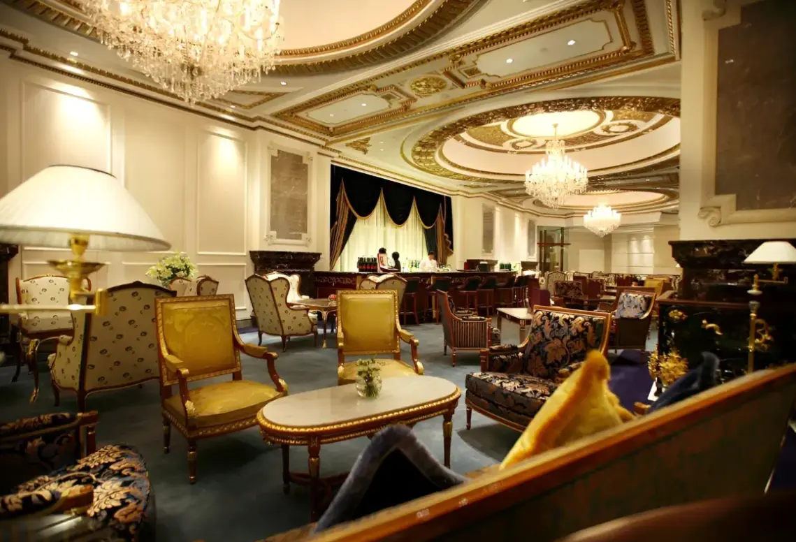 Lobby hotelu Legendale Hotel Beijing