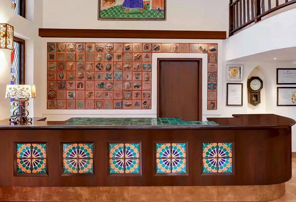 Lobby hotelu Lemon Tree Amarante Beach Resort