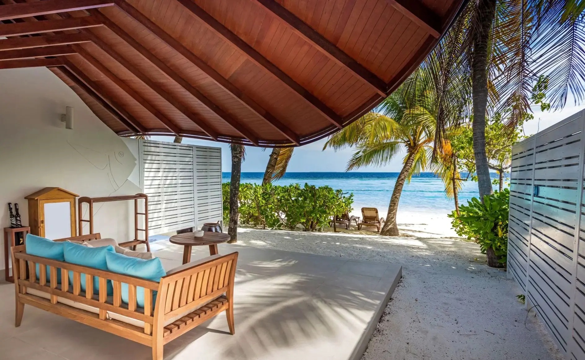 Plaża przy hotelu Machchafushi Island Resort & Spa Maldives