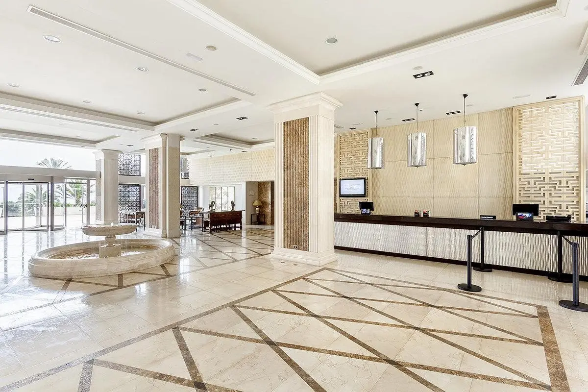 Lobby hotelu Meliá Costa Atlantis Tenerife