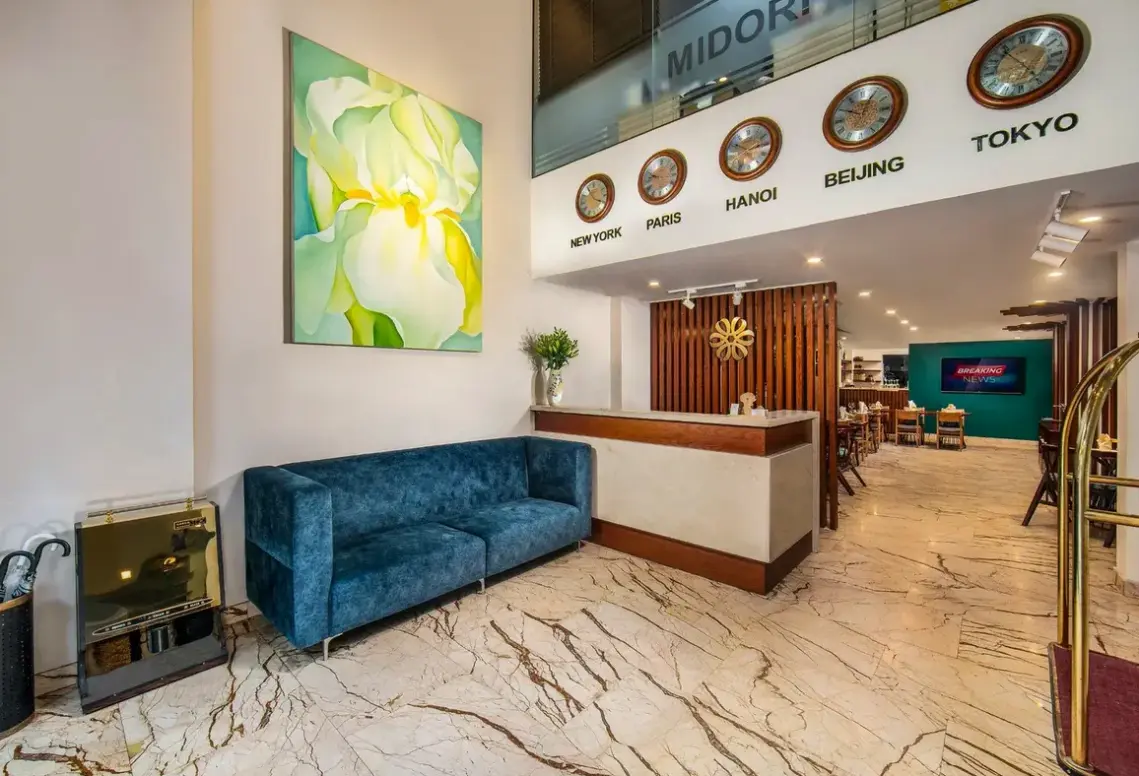 Lobby hotelu Midori Boutique