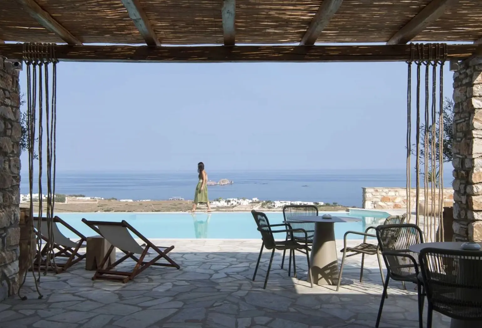 Plaża przy hotelu Mythic Paros