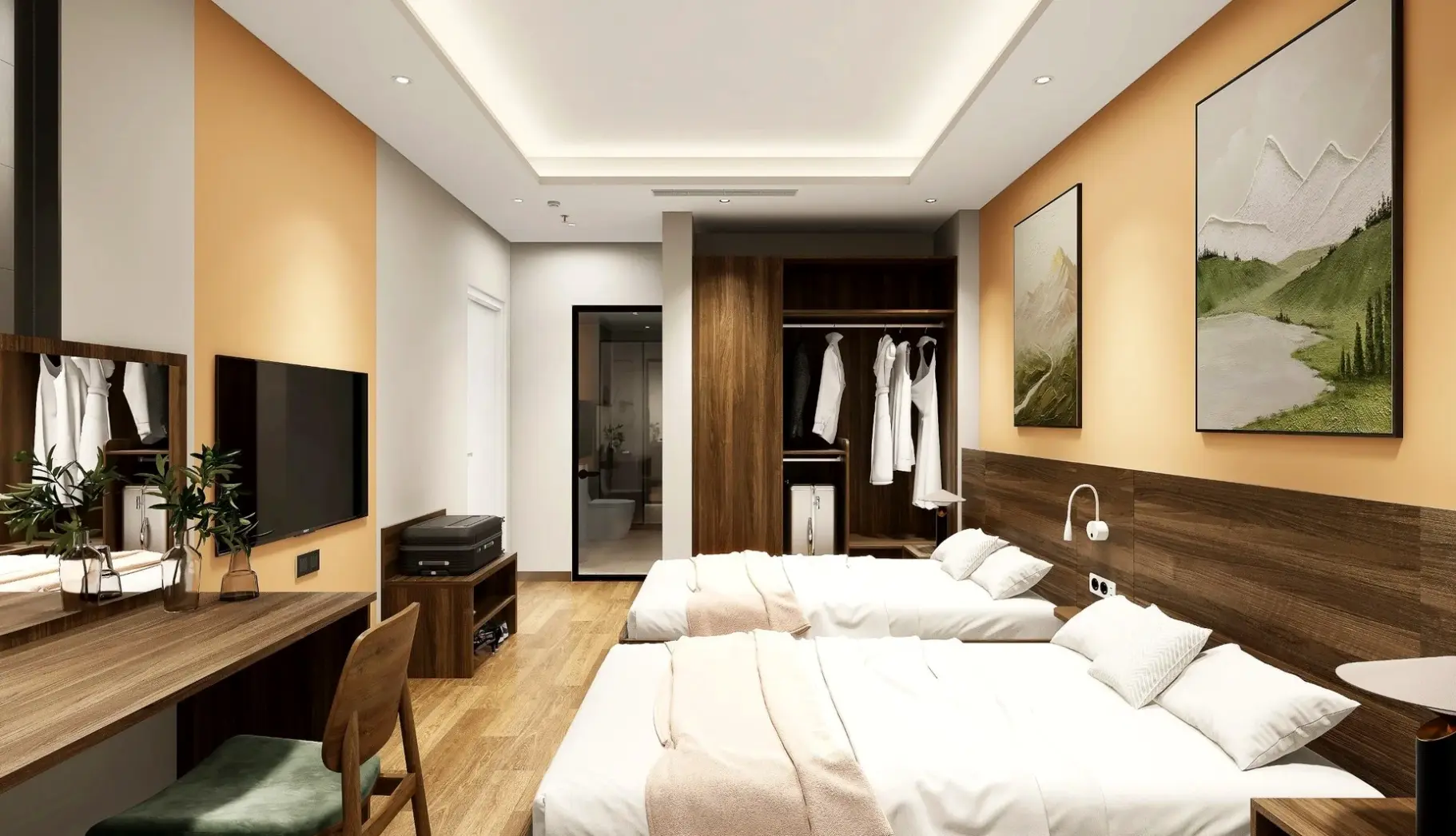 Pokój w hotelu Nature Hotel Hanoi