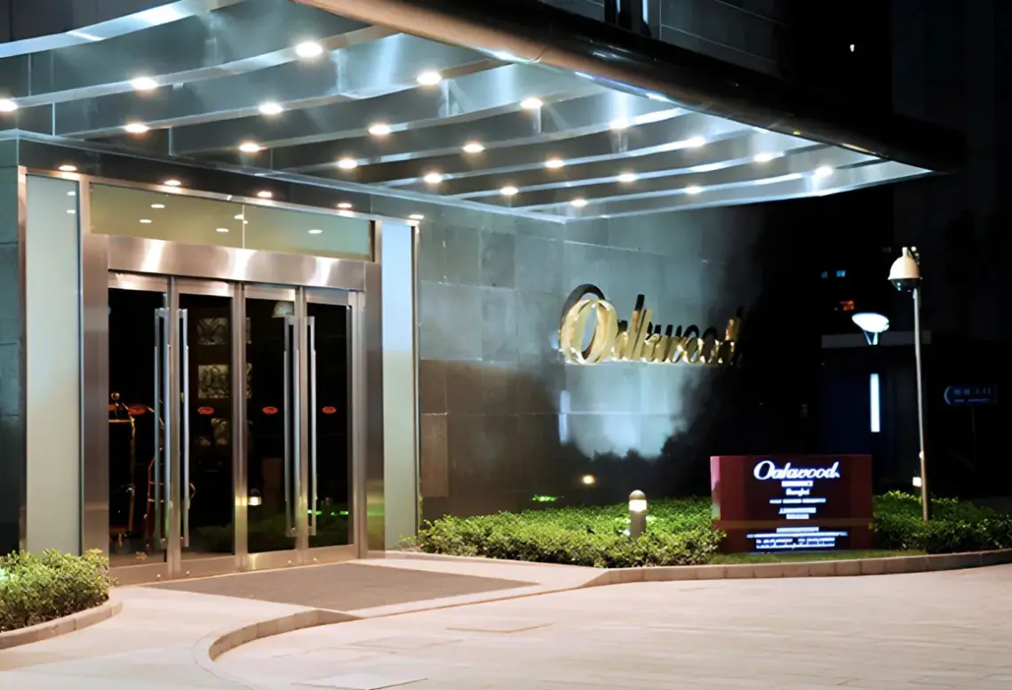 Obiekt hotelu Oakwood Residence Shanghai