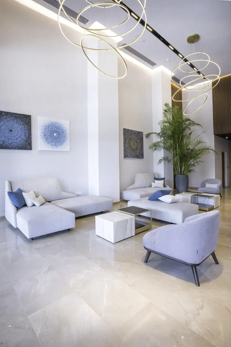 Lobby hotelu Radisson Blu Hotel