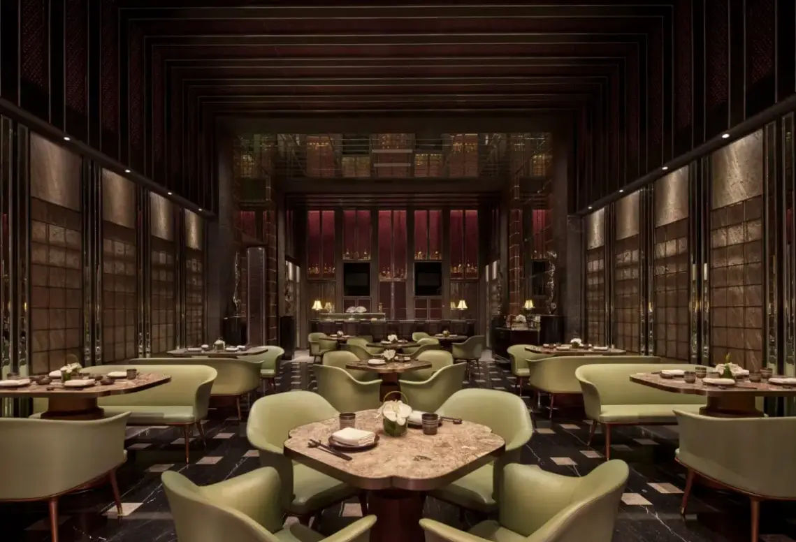 Restauracja i jedzenie w hotelu Regent Shanghai Pudong