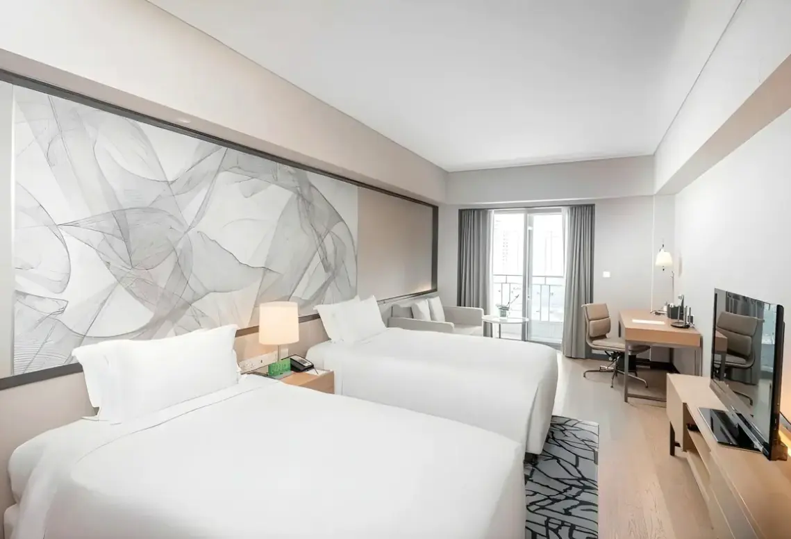 Pokój w hotelu Riverdale Residence Xintiandi Shanghai