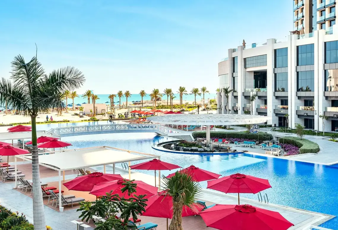 Basen w hotelu Rixos Premium Alamein