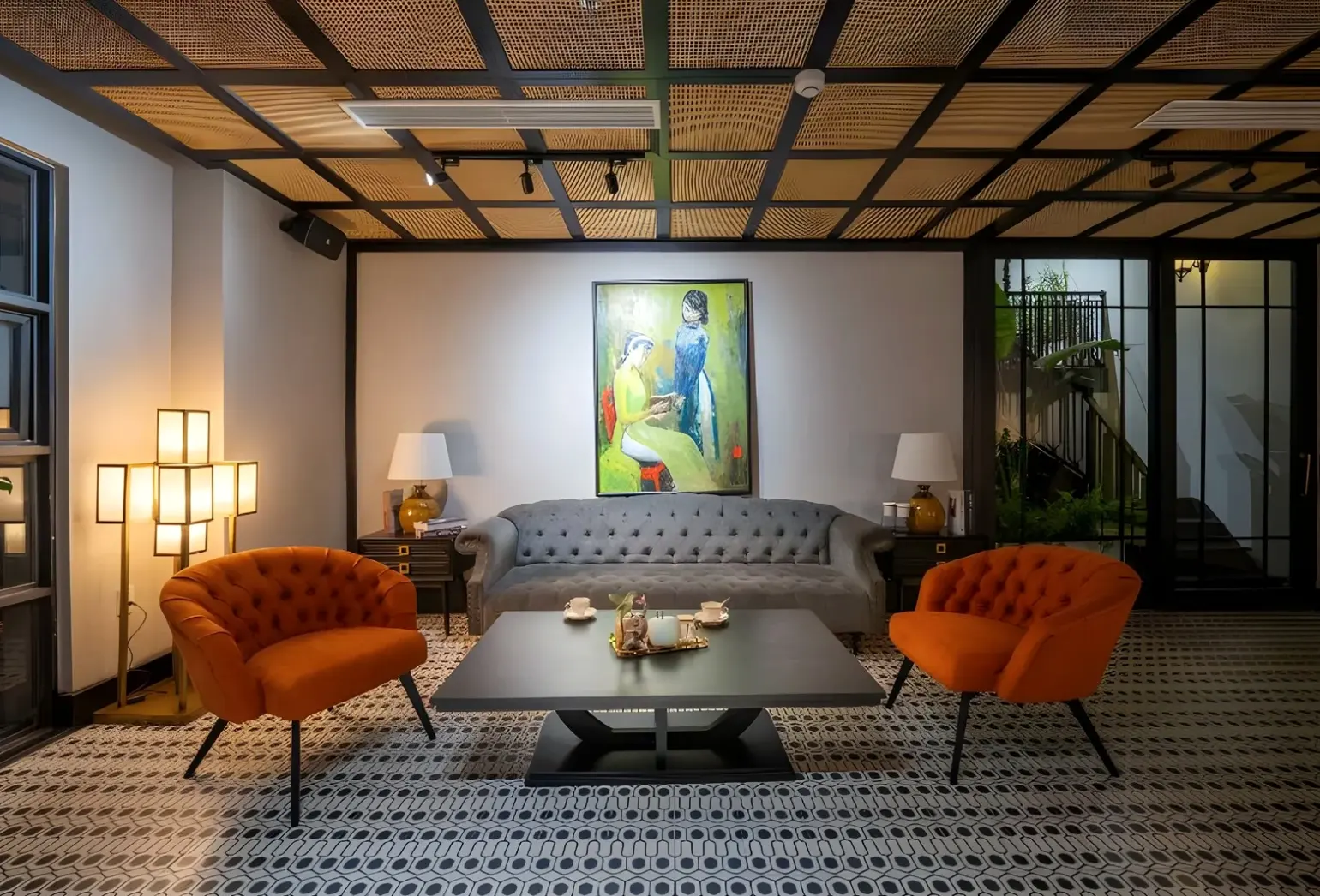 Lobby hotelu Sanouva Danang