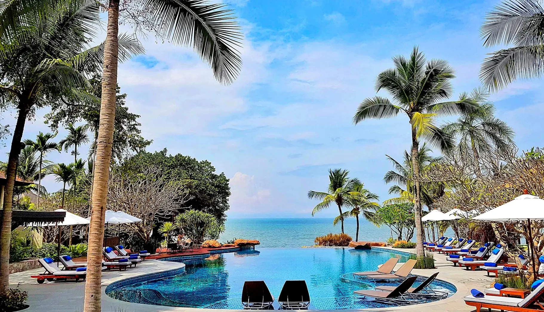 Basen w hotelu Sea Sand Sun Resort and Villas
