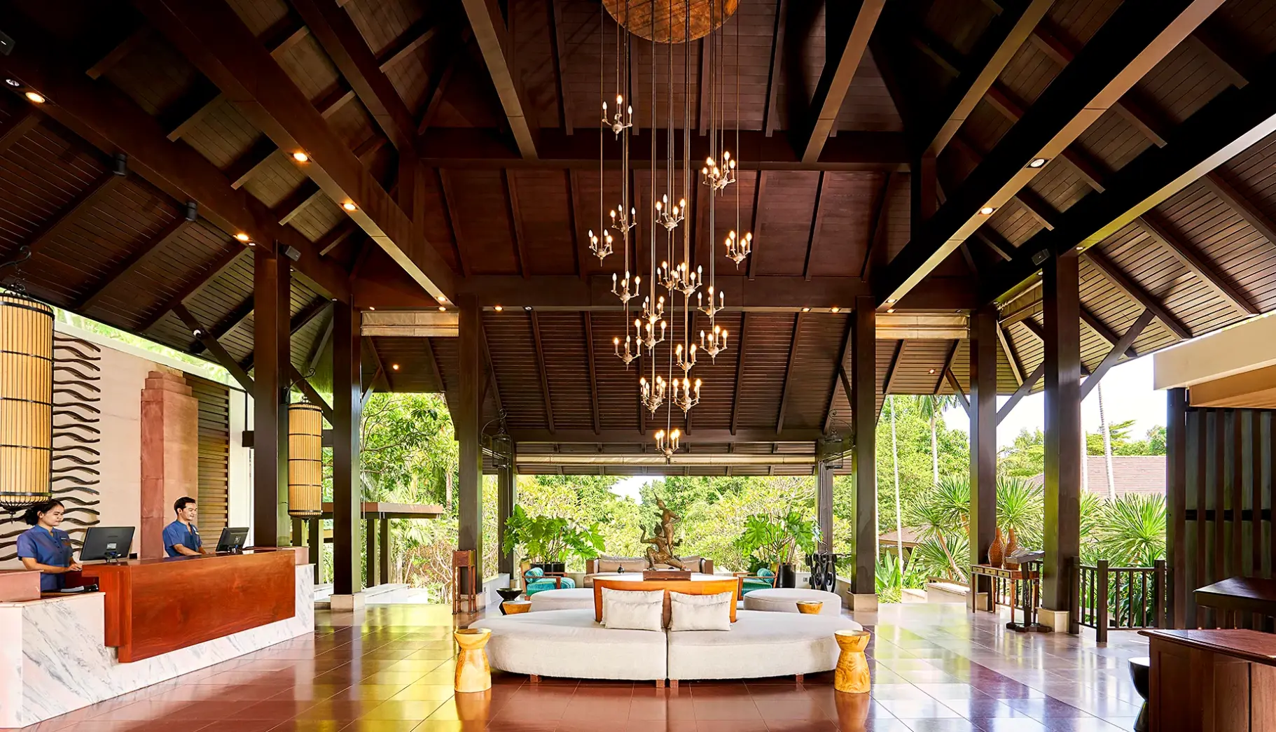Lobby hotelu Sea Sand Sun Resort and Villas